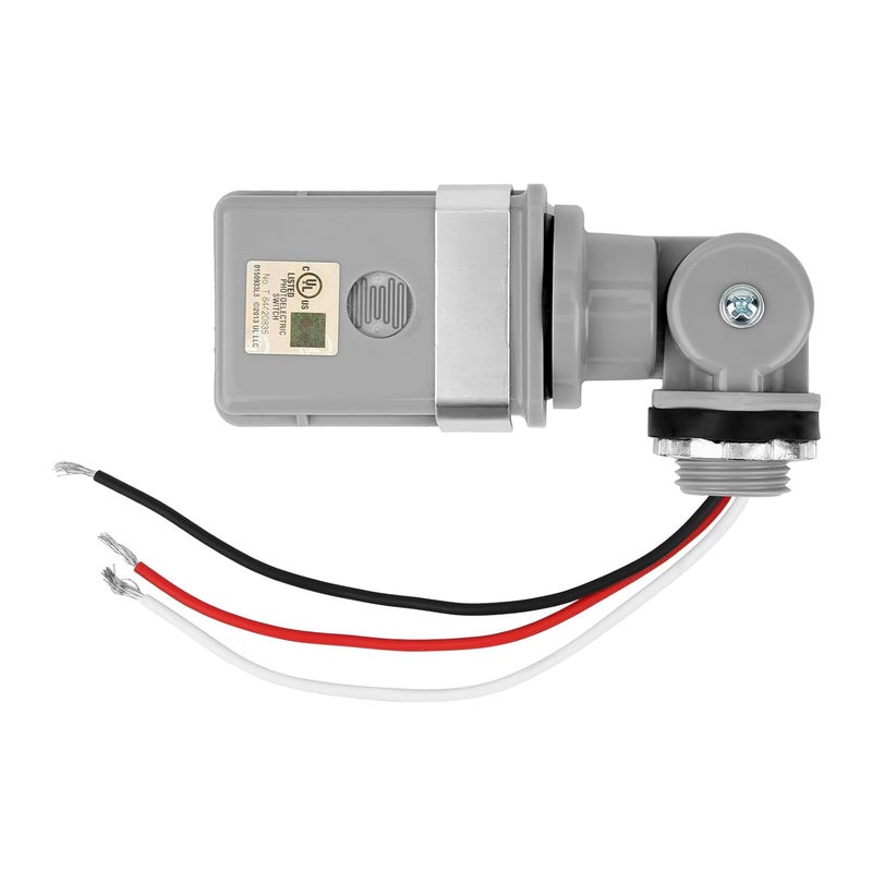 BTFO Photocell Sensor for Outdoor Lights, 120VAC 50/60Hz Controls Lighting Dusk to Dawn IP54 Waterproof Photoelectric Switch with Swivel Mount for LED/Halogen/CFL in Street Yard Landscape - Image 1